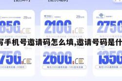 填写手机号邀请码怎么填,邀请号码是什么。