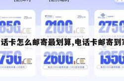电话卡怎么邮寄最划算,电话卡邮寄到家。