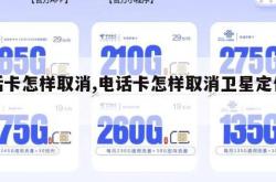 电话卡怎样取消,电话卡怎样取消卫星定位功能。