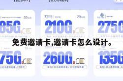 免费邀请卡,邀请卡怎么设计。