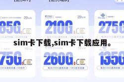 sim卡下载,sim卡下载应用。