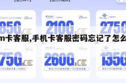 sim卡客服,手机卡客服密码忘记了怎么办。