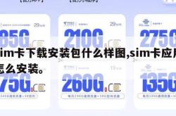 sim卡下载安装包什么样图,sim卡应用怎么安装。