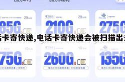 电话卡寄快递,电话卡寄快递会被扫描出来吗。