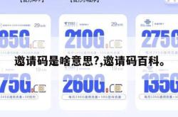 邀请码是啥意思?,邀请码百科。