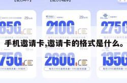 手机邀请卡,邀请卡的格式是什么。