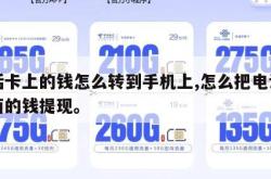 电话卡上的钱怎么转到手机上,怎么把电话卡里面的钱提现。